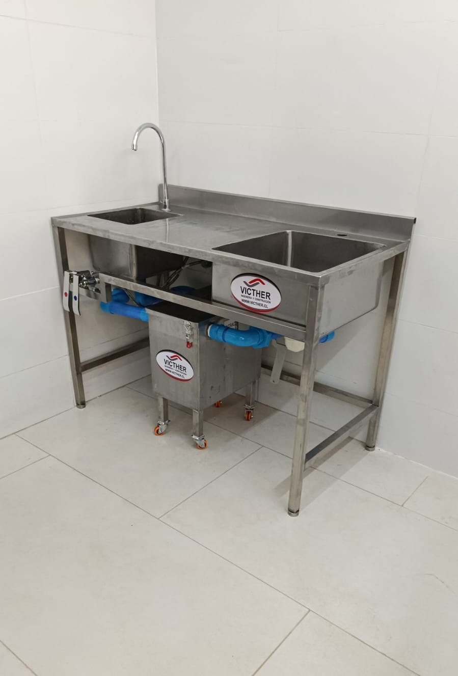 entrada de camara desgrasadora